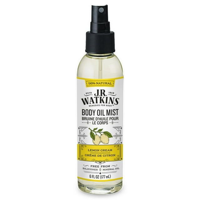 J.R Watkins Lemon Cream Body Oil Mist