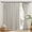 Cream, variant on NICETOWN 100% Blackout Oatmeal Pinch Pleated Curtains for Bedroom, Thick Linen Blend Thermal Insulated Farmhouse Drapes for Living Room, W66 x L84, 2 Panels