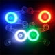 thumbnail image 5 of Wosthever Luz de cuerda de advertencia de seguridad al aire libre, permanece visible, permanece seguro, luces LED impermeables para tienda de Ciclismo Vistoso, 5 of 6