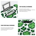 thumbnail image 4 of Goofa Leopard print St. Patrick's Day Pattern Luggage Covers For Suitcase,Suitcase Cover Protector Fit 18-32 Inch Luggage-X-Large, 4 of 9