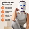 thumbnail image 2 of Mascarilla facial de terapia de luz LED LifePro Red Light 3 colores, 2 of 6