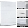 thumbnail image 5 of LazBlinds Cordless Roman Shades for Windows, Light Filtering Thermal Insulated Window Blinds, Lightweight Fabric Blinds for Indoor Windows, 27" W x 60" H, Light Grey, 5 of 6