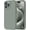 calke green, variant on Premium Silicone, Shockproof, Soft Anti-Scratch Lining — For iPhone 16 6.1" Matcha