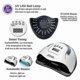 thumbnail image 4 of 280w Uv Led Nail Lamp 57 Led 4 Timer Nail Dryer With Motion Sensing Memory Function Removable For All Nail Gel Light Home Salon Guanguan, 4 of 5