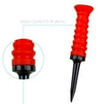 thumbnail image 3 of EeaseCA 2pcs Elastic Tee Elastic Limit Ball Tee Training Supplies for Lover (Red), 3 of 8