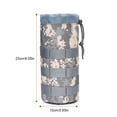 thumbnail image 2 of Soidarity Bolsa de botella de agua Bolsa Deportes Cordón Hervidor Titular Mochilero Portador Protector de viaje con hebilla Ropa Deportiva, Zapatos ACU Camuflaje Soidarity OD022457-04, 2 of 6