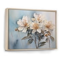 thumbnail image 2 of Designart "Essence Of Floral Grace" Rhododendron Floater Framed Wall Art Living Room, 2 of 5
