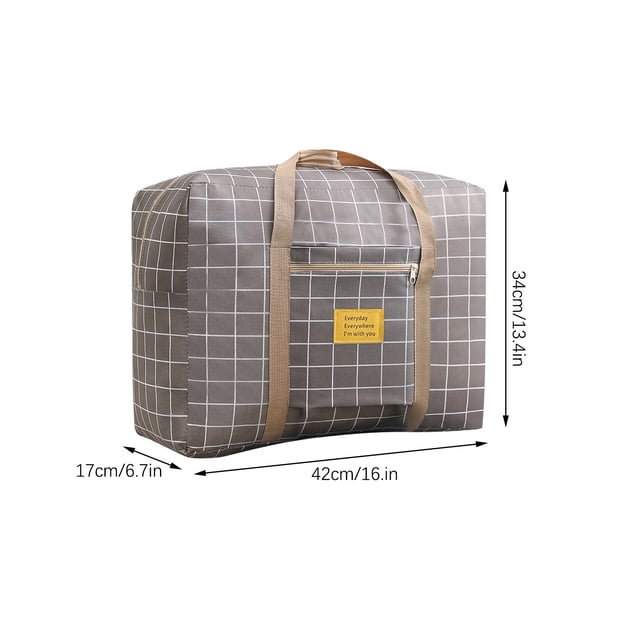 Oxford Cloth Thickened Quilt Storage Bag For Quilt Moving Portable Oversized Capacity Clothing Clothes Bags(Medium)