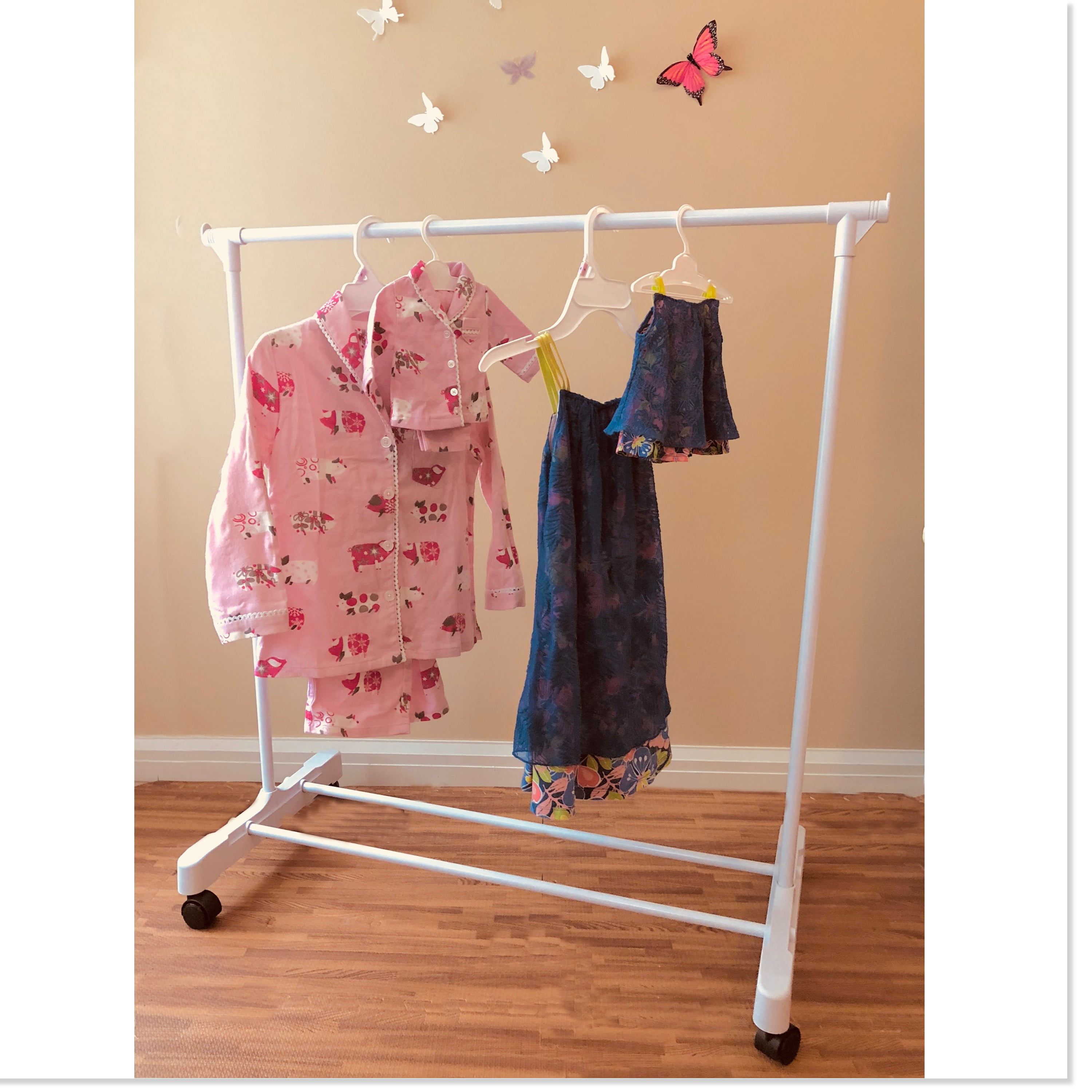 images Boot Hangers Walmart boottique the boot hanger company child garment rack kids closet organizer with 10 children s velvet hangers rack with 10 pink velvet hangers
