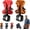 Red+Yellow, variant on Portable Self-Locking Power Tool Holster, Automatic Safety Lock Drill Holder, Power Tool Holster Waist Clip System, Quick Draw Drill Holder for Tool Belt, for Hammer Drills