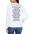 thumbnail image 1 of Kid Dangerous 'Twas The Night - Sudadera para mujer, color blanco, grande, 1 of 2