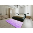 thumbnail image 4 of Ahgly Company Indoor Rectangle Patterned Heliotrope Purple Area Rugs, 8' x 10', 4 of 6