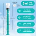 thumbnail image 4 of Jeringas Shaotong Luer Lock de 3 ml con tapa sin aguja, 50 unidades, 4 of 9