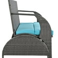 thumbnail image 4 of Versatile Blue Outdoor : Changes To 4 Seats & Table, Made Of Material : Converts , Iron Inner Frame, Foam Filled Cushions, 4 of 6