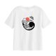thumbnail image 2 of Camiseta de verano para mujer, Tops clásicos, cómodos, moda informal, ropa blanca, ropa informal con impresión gráfica, camisetas de manga corta XL, 2 of 10