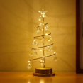 thumbnail image 4 of Lámpara de mesa de árbol de Navidad JanHm cristal decoración del hogar, 4 of 5