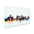 thumbnail image 2 of Trademark Fine Art "Rome Italy Skyline Blue" Canvas Art by Michael Tompsett, 2 of 3