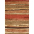 thumbnail image 1 of Baroque Abstract Rust Area Rug, 9'6" x 13'6", 1 of 4