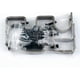 thumbnail image 5 of Paquete de 2 soportes de techo de Metal para barra de cortina doble, soportes de tubo para armario, colgador de cortina, soporte de riel de pared con tornillos, 5 of 5