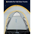 thumbnail image 4 of Truck Bed Tent with Awning for 6.5 ft Pickup Beds, Waterproof PU2000 Portable Camping Tent for Silverado 1500, F150, Ram 1500, 4 of 8