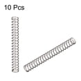 thumbnail image 2 of Unique Bargains Compressed Spring,3mm OD, 0.3mm Wire Size, 16mm Compressed Length, 40mm Free Length,2.6N Load Capacity,Gray,10 pcs, 2 of 4
