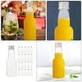 thumbnail image 3 of 25pcs Empty Juice Bottles with Cap Clear Beverage Bottle Portable Milk Bottle for Picnic, 3 of 6