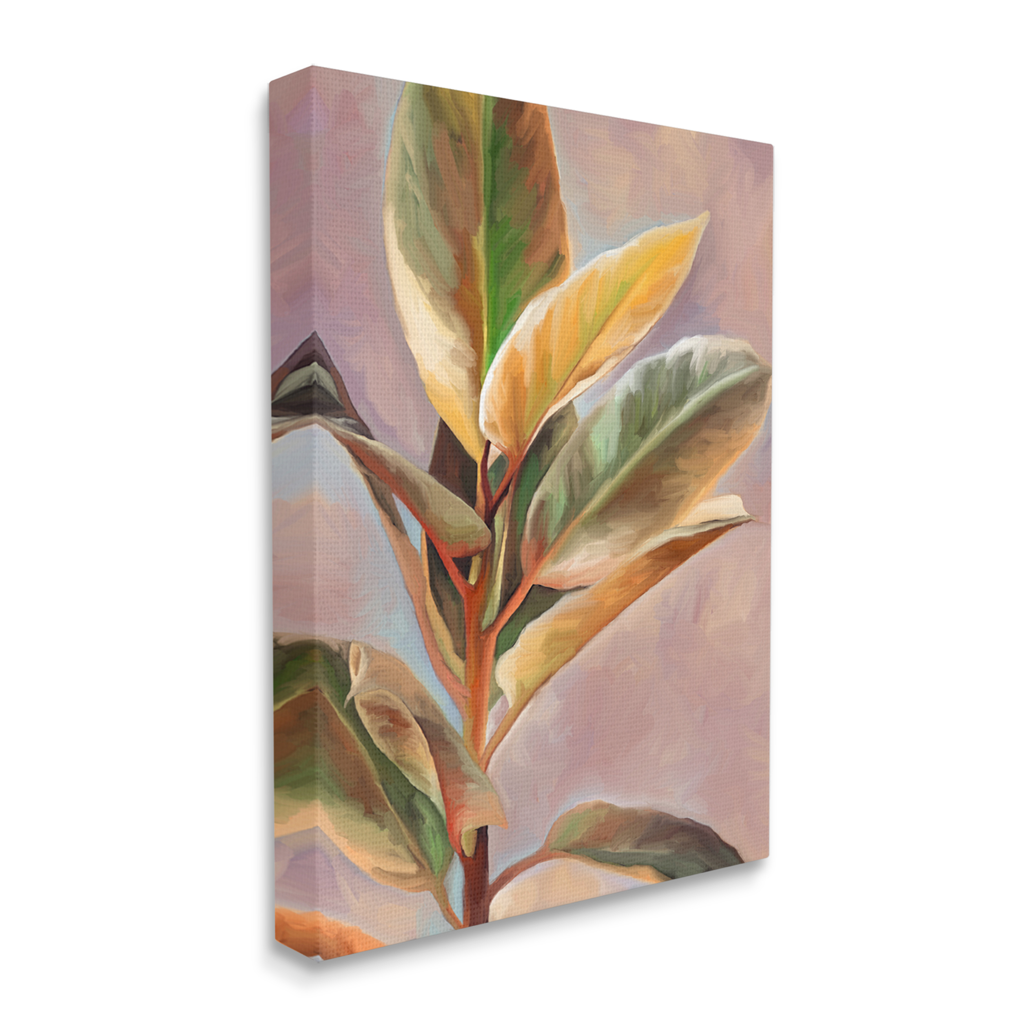 Stupell Industries House Plant Painting Botanical & Floral Painting Gallery Wrapped Canvas Print Wall Art, 24 x 30