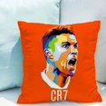 thumbnail image 4 of Funda de almohada decorativa de Cristiano Ronaldo, funda de cojín para sofá, funda de felpa corta, accesorios de decoración del hogar, funda de almohada de 40 x 40, 4 of 5