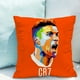 thumbnail image 4 of Funda de almohada decorativa de Cristiano Ronaldo, funda de cojín para sofá, funda de felpa corta, accesorios de decoración del hogar, funda de almohada de 40 x 40, 4 of 5