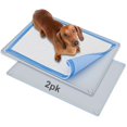 thumbnail image 1 of Bandeja de silicona para orinar para perros Skywin, 76 x 58 cm, antiderrames, 1 of 6