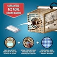 thumbnail image 5 of Flowtron Electric Bug Zapper, 1/2 Acre Outdoor Insect Killer, 15W UV, 5600V Shock Grid (Tan), 5 of 5
