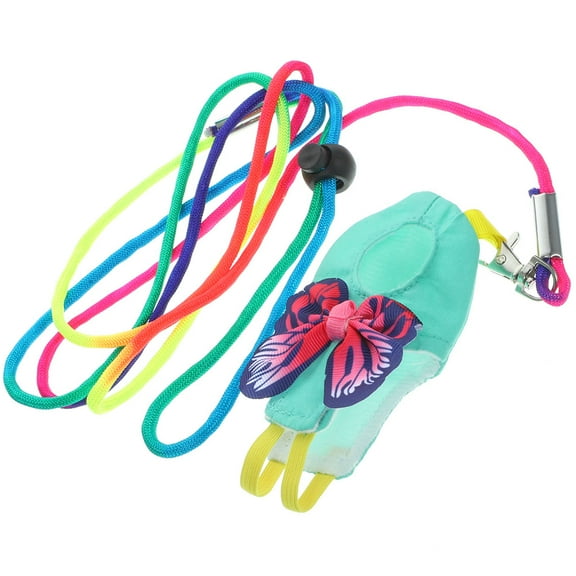 MIPCASE 1 Set of Soft Birds Flight Suits with Reusable Fabric for Lovebirds Outdoor Use