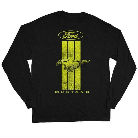 Long Sleeve T-shirts Mens Graphic Tees Ford Mustang