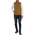 thumbnail image 5 of Wells Lamont Men's Sherpa Lined Canvas Vest with Zip Utility Pocket, 5 of 6