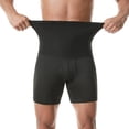 thumbnail image 3 of Men's Gym Pants High Waist Workout Shorts For Compression Fit For Running Training And Sauna Performance, 3 of 4