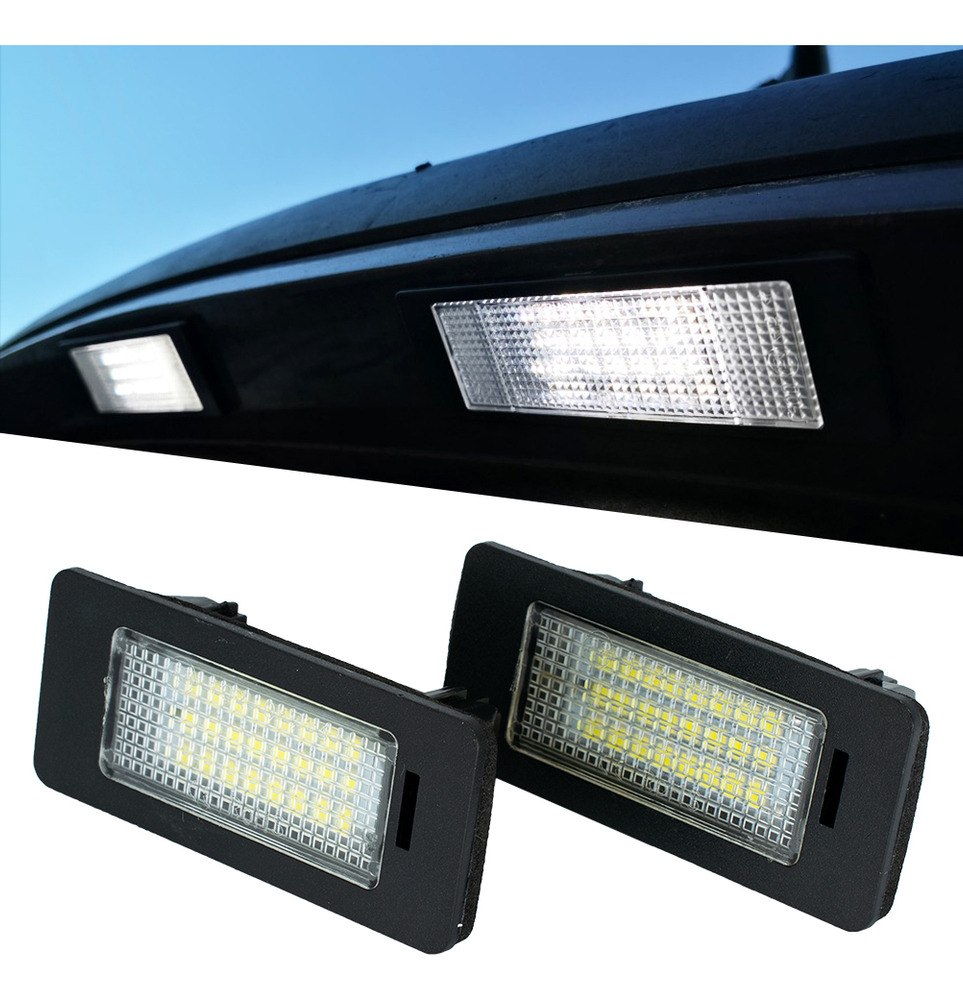 Applicable to 2 License Plate Lights for BMW E60 E90 F30 E92 3/4/5 Series