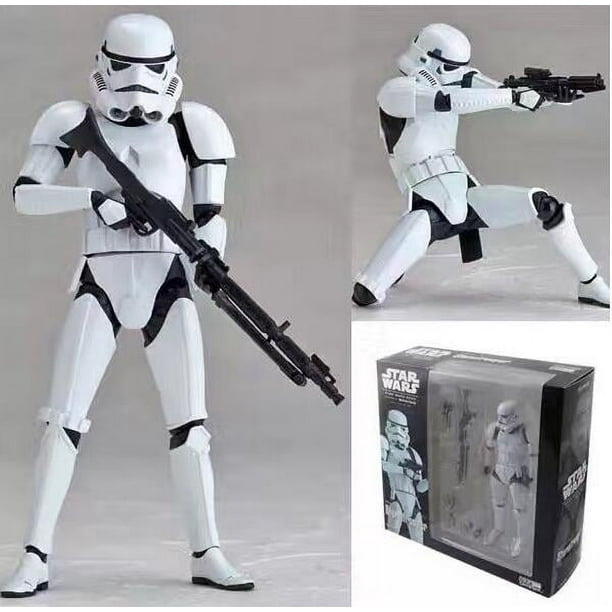 Star Wars SHF Stormtrooper figuras de acción de juguete articuladas de PVC