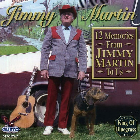 Jimmy Martin - 12 Memories from Jimmy Martin to Us - Music & Performance - CD