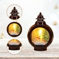 thumbnail image 4 of JeashCHAT Christmas Decorations, Ornaments Wind Lamps Candle Lights, Painted Small Wind Lamps, LED Electronic Lights Night Lights, 4 of 6