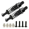 thumbnail image 1 of RC Car Shock Absorber, Metal Shock Damper RC Spring Shocks Absorber Upgrade Parts Fit for A949 A959 A969 A979 K929 1/18 RC Car - Black, 1 of 5
