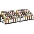thumbnail image 3 of 4 Tier Spice Rack Organzier, Spice Rack for Cabinet, Adjustable Seasoning Shelf for Countertop,Seasoning Organizer-2 Pcs, 3 of 10