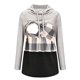 thumbnail image 1 of Otoño Maternidad Enfermería Sudadera Con Capucha Bolsillo Sudadera Enrejado Impresión Mujer Embarazada Tops Odeerbi LM103-4953, 1 of 9