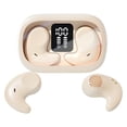 thumbnail image 1 of Ganfancp Auriculares Bluetooth Inalámbricos Auriculares Intrauditivos Auriculares Deportivos para Juegos Auriculares para Smartphones Auriculares con Cancelación de Ruido Rebajas Hoy Liquidación 1X A, 1 of 2