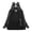 Black, variant on Stylago Corduroy Backpacks for Women with Tassel Front Pockets Casual Computer Daypack Ladies Medium Laptop Bags for Work Black
