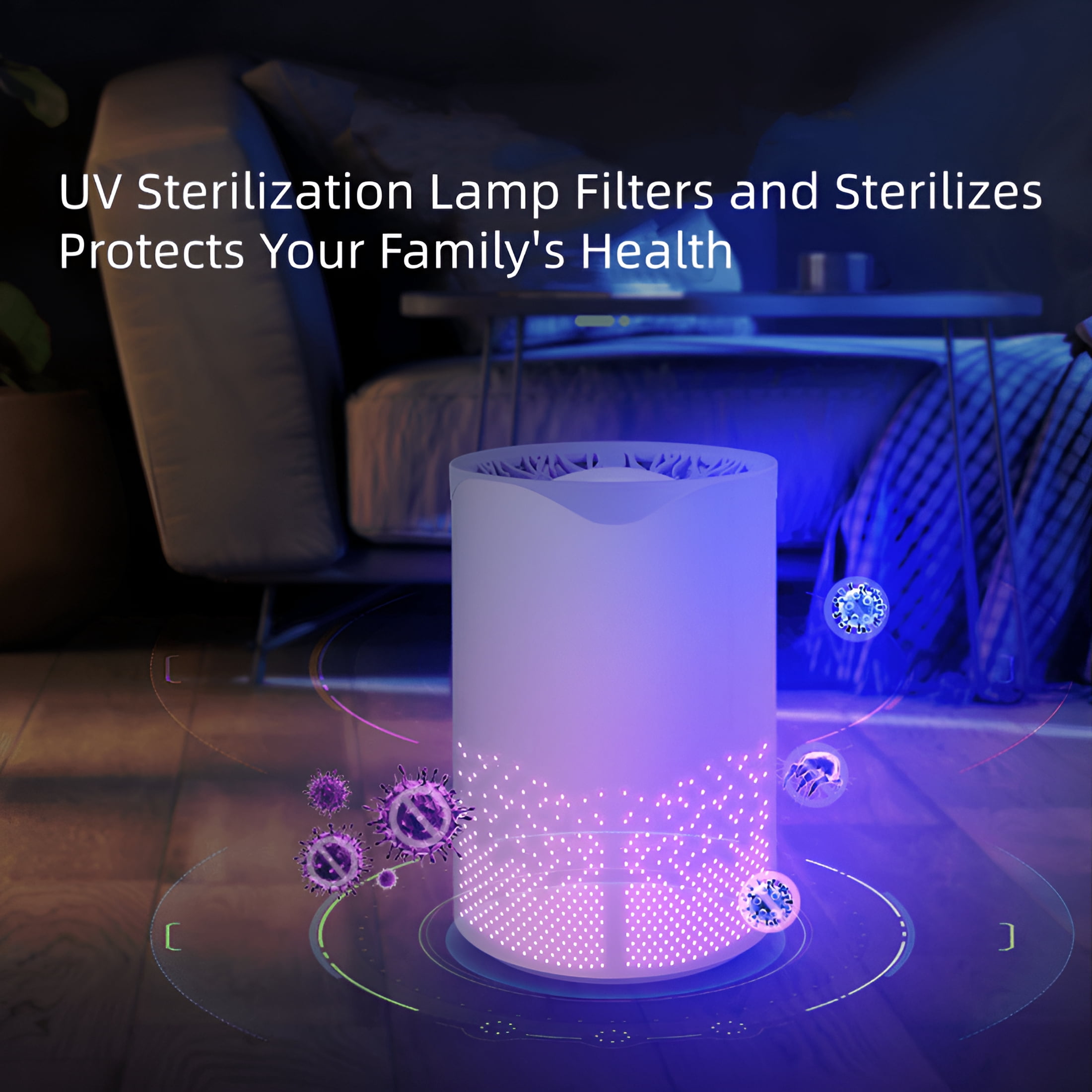 HIBIBUD 2026 New Air Purifiers for Bedroom,Hepa Air Filter,Quiet Air Cleaner,Portable Small Air Purifier for Home for Bedroom,Office,Living Room,Kitchen