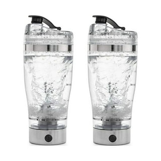 Euwbssr Self Stirring Protein Shaker Bottle Electric Tornado Mixer Fitness Water Cup, Size: 600 mL, Clear