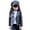 Black, variant on Boys Motorcycle Style Jacket Leather Coat for Kids Fall Fashion 6-7 Years