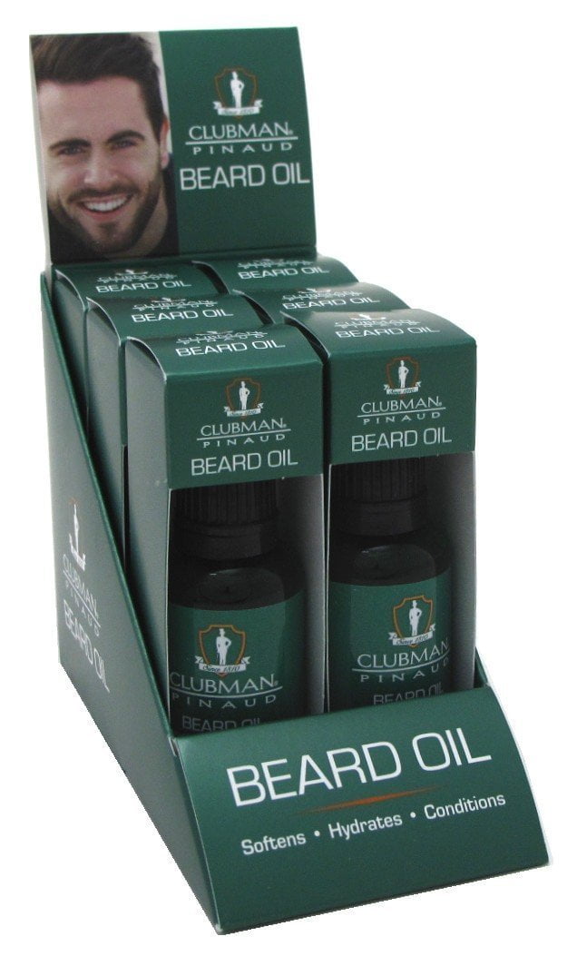 Clubman Pinaud Beard & Tattoo Oil Moisturizes, Conditions, Rejuvenates 1 oz Pack of 6 Clubman Pinaud Beard & Tattoo Oil Moisturizes, Conditions, Rejuvenates 1 oz Pack of 6