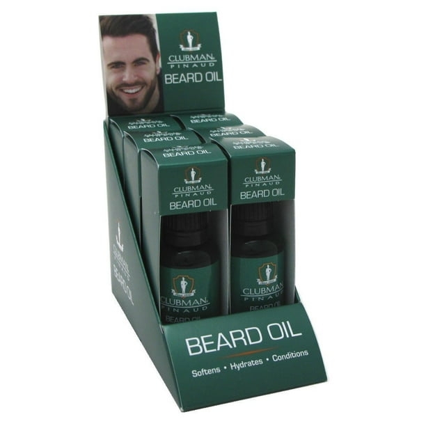 Clubman Pinaud Beard & Tattoo Oil Moisturizes, Conditions, Rejuvenates 1 oz  Pack of 6 