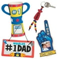 thumbnail image 3 of Fun Express #1 Dad Father's Day Craft Kit Assortment Bulk 48 Pc, 3 of 3